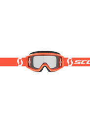 Scott Primal Clear Works Goggle, Orange/White