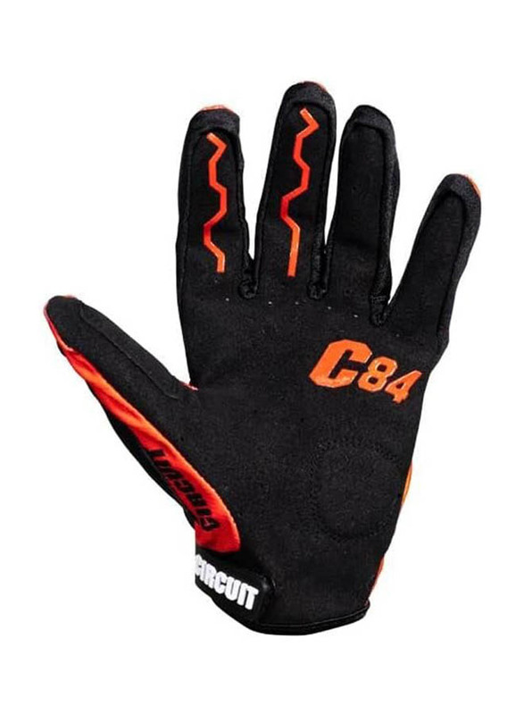 Circuit Cross/Enduro Reflex 2022 Gloves, Medium, Red/Orange