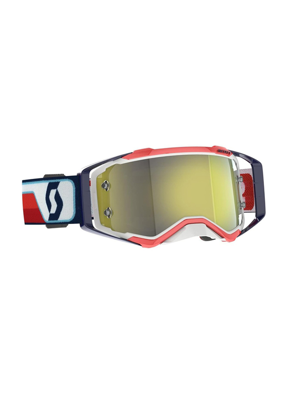 Scott Prospect Goggles, One Size, Red/White/Yellow