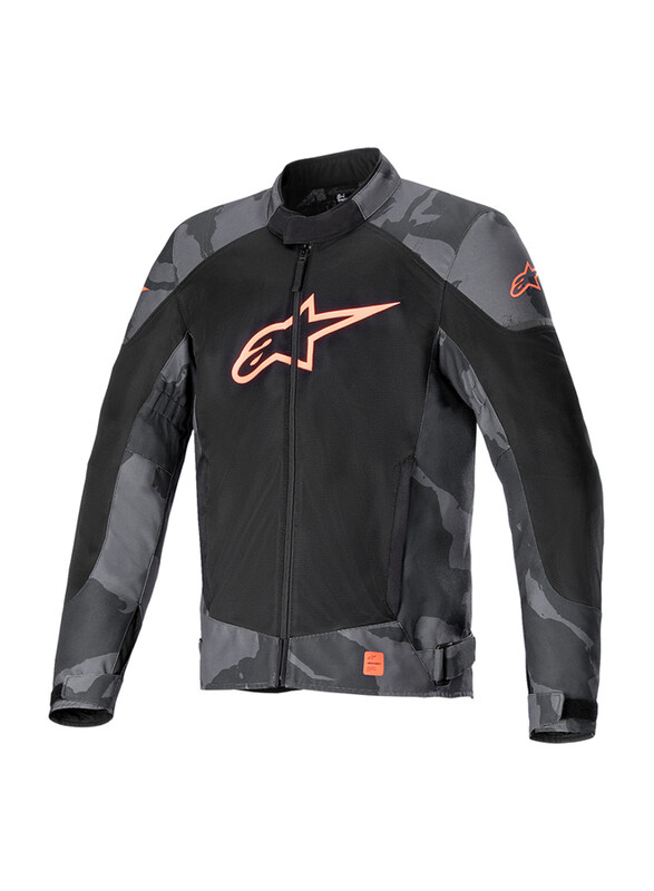 

Alpinestars T-SP X Superair Jacket, Black Camo/Red Fluo, Medium