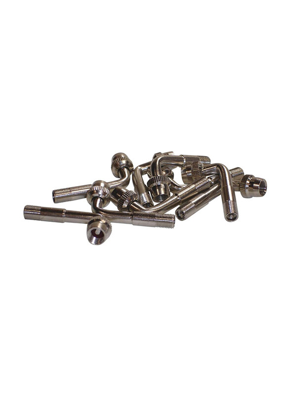 

Oxford Valve 90 Degree Angle Valve Adaptor, OX754, Silver