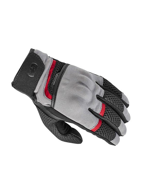 Oxford Air MS Short Summer Glove, X-Large, GM181103, Grey/Black