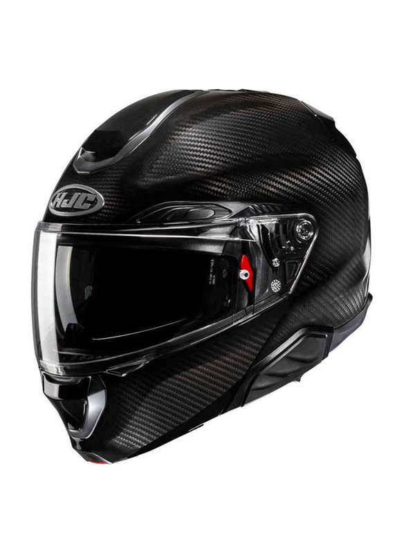 Hjc Rpha 91 Solid Carbon Helmet, Large, RPHA91-CRBN-L, Black