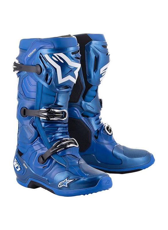 Alpinestars Tech 10 Boots, Size 10, Blue