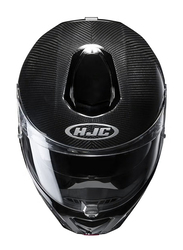 HJC RPHA 90s Carbon Solid Helmet, X-Large, RPHA90S-CAR-XL, Black