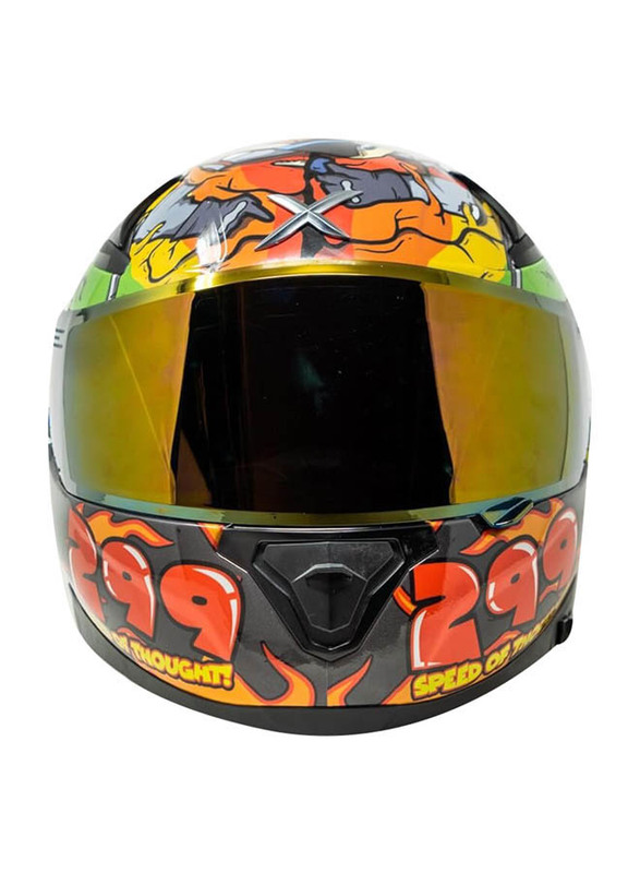 Axor Helmets Apex Xbhp 299 D/V-E Helmet, Large, Multicolour