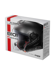 Nolan Group SPA N-Com Intercom Helmet, One Size, B101R, Black