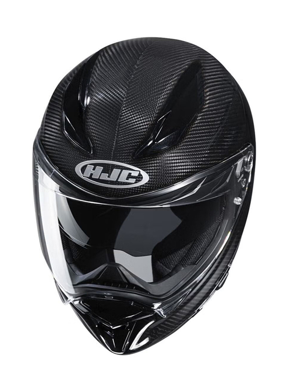 HJC F70 Carbon Solid Helmet, Small, F70-CAR-SOL-S, Black