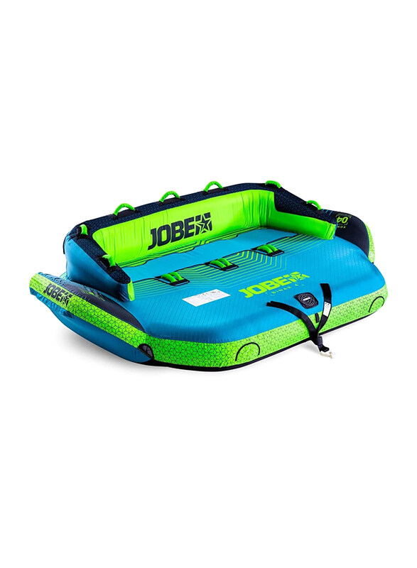 Jobe Sports International 4-Person Binar Towable, Blue/Green