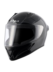 Vega Bolt Full Face Helmet, Medium, Black