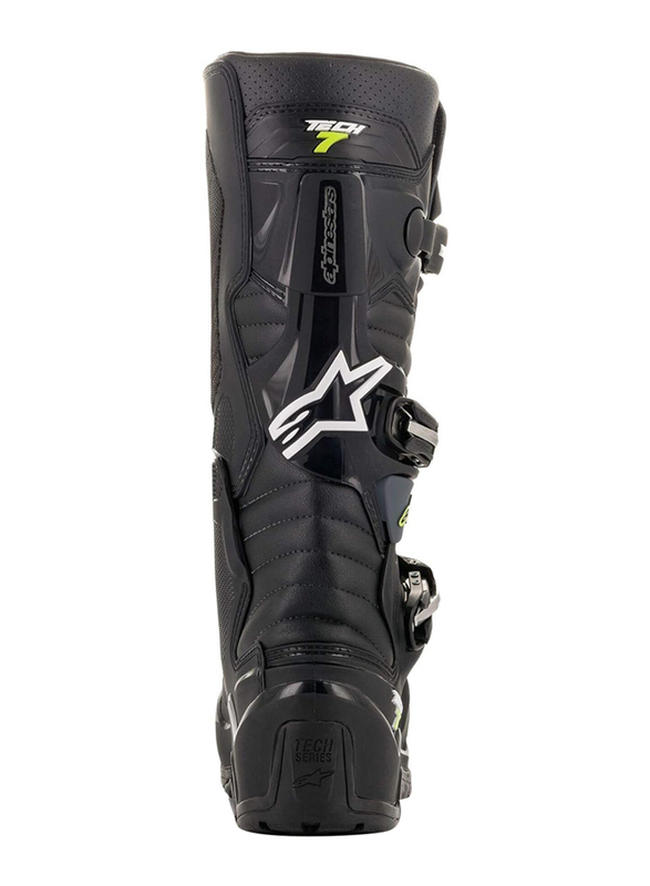 Alpinestars Tech 7 Enduro Drystar MX Boots, Black Grey, Size 15