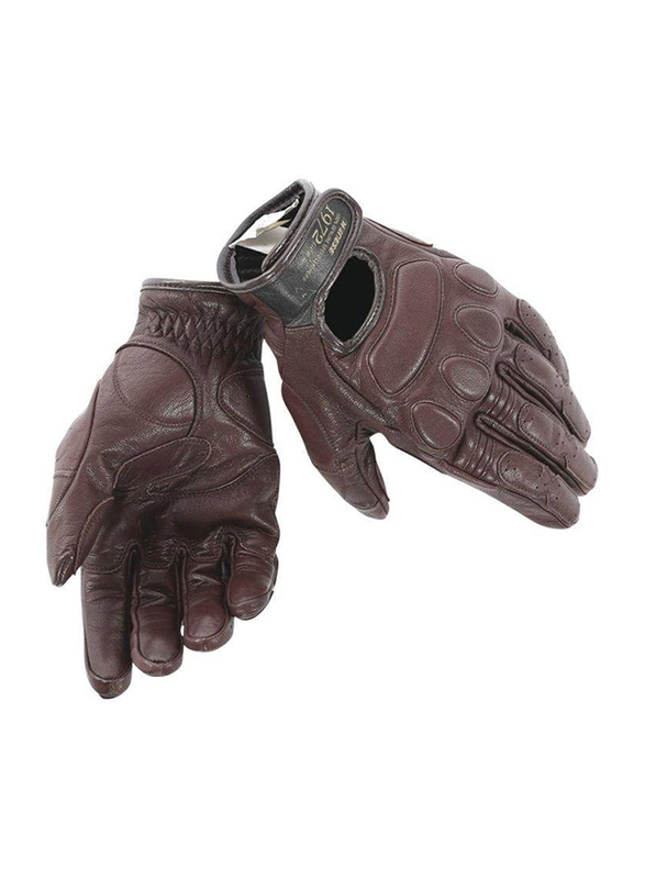 Dainese Blackjack Gloves, Large, Dark Brown