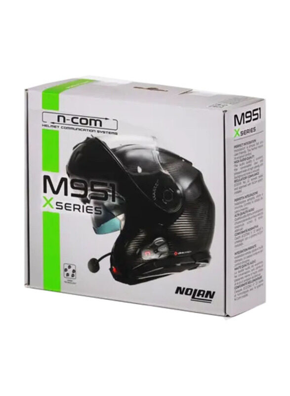 

Nolan Group Spa Bncom00000046 M9S1 X Series Helmet, Black