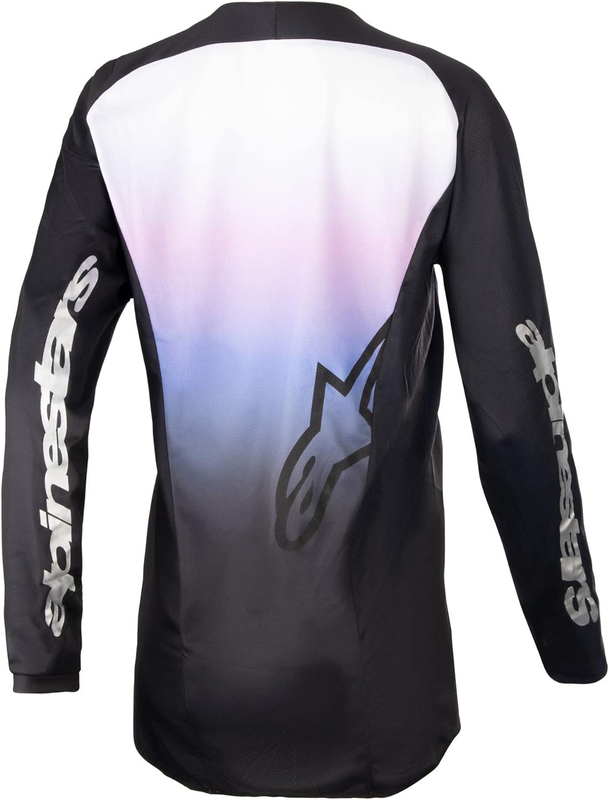 Alpinestars Stella Fluid Jersey, Small, Black/Purple