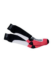 Alpinestars Unisex Road Racing Summer Socks, S/M, Black/Red