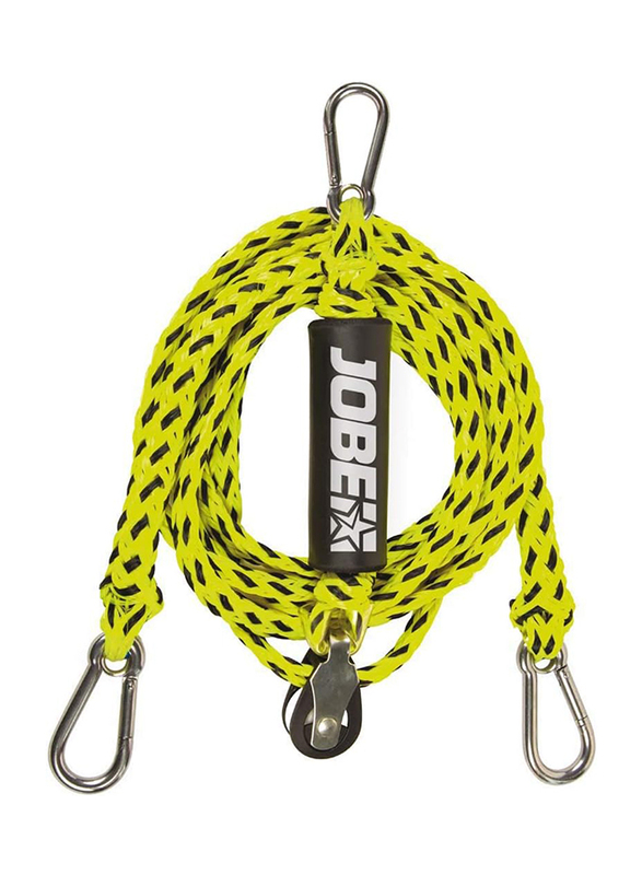 Jobe 2-Person Tow Triangle with Pulley 12 ft Water Ski Lead, Multicolour