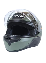 HJC C10 Inka MC7SF Full Face Helmet, Medium, C10-INKA-MC7SF-M, Black