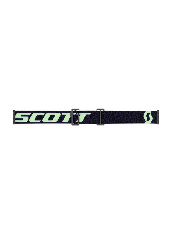 Scott Prospect Amplifier Blue Chrome Works Goggle, Dark Purple/Mint Green