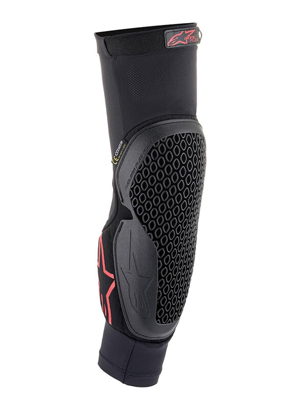 

Alpinestars Bionic Flex Elbow Protector Knee Protection, Black/Red, Small/Medium