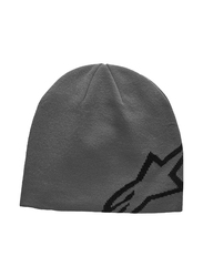 Alpinestars Corp Shift Beanie for Unisex, One Size, Charcoal Heat/Black