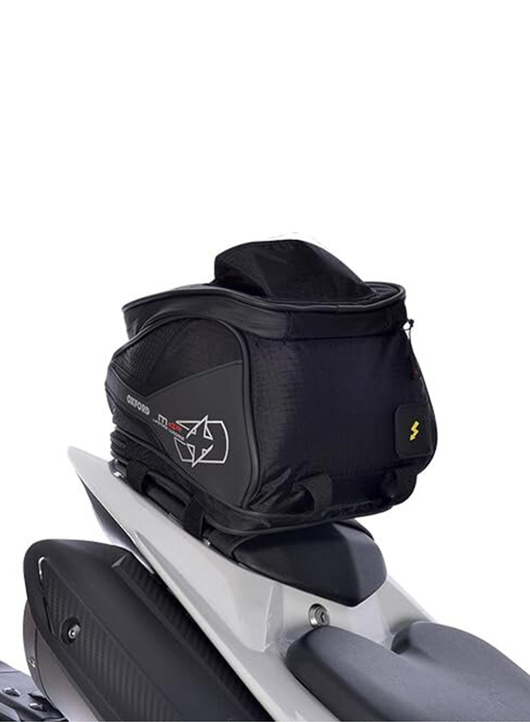 Oxford Products LTD Tail Pack Strap Mount Bag, 4 Litre, OL255, Black
