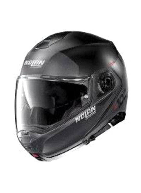 Nolan Classic N-Com Helmet, Large, N100-5, Black/Grey