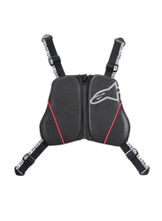 Alpinestars Nucleon Kr-c Motorcycle Chest Protector, Black/White/Red, M/L/XL