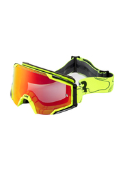 VR Equipment VR46 Racing Goggle Unisex, Fluo Yellow