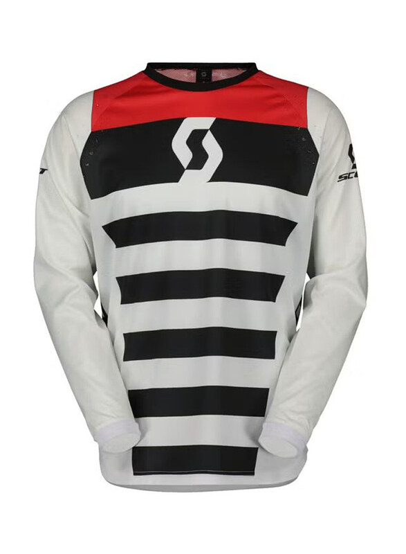 

Scott Sports Sa Sco Jersey Evo Race for Unisex, Medium, White/Red