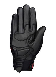 Ixon MIG Textile Motorcycle Summer Gloves, Large, Black