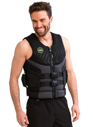 Jobe Sports International Premium Neoprene Men Life Vest, 3XL+, Black