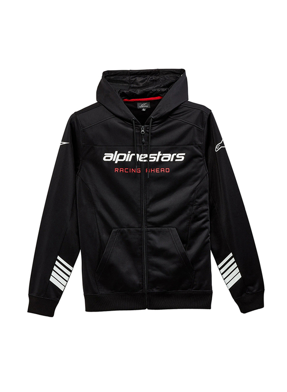 Alpinestars S.P.A. Session LXE Hooded Jacket for Men, Large, Black