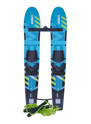 Jobe 46-inch Hemi Combo Trainers Waterskis, Blue