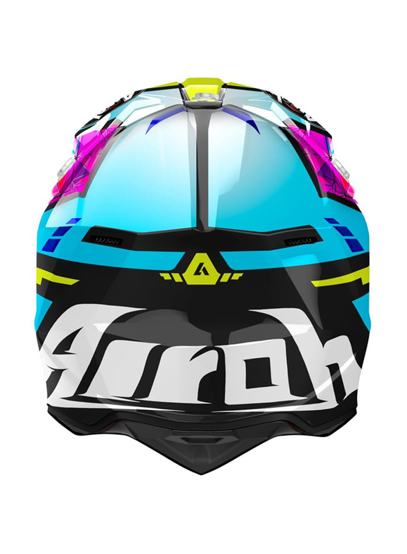 Airoh Wraaap Diamond Gloss Helmet, Large, Multicolour