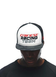 Dainese C06 Racing 9 Fifty Trucker Snapback Cap for Men, One Size, Multicolour