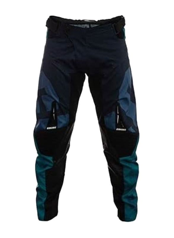 Circuit Equipment Cross & Enduro Kratos Pants for Unisex, Size 36, Blue/Petrol