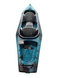 Winner Cannonball Touring Kayak With 2+1 Seats, Aqua Blue/Black