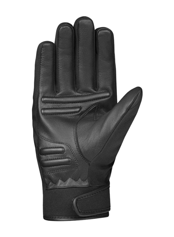 Ixon Pro Oslo Leather Gloves, Medium, Black/White