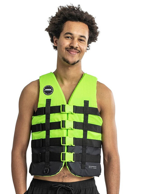 Jobe 4 Buckle Life Vest, XXXL, Lime/Black