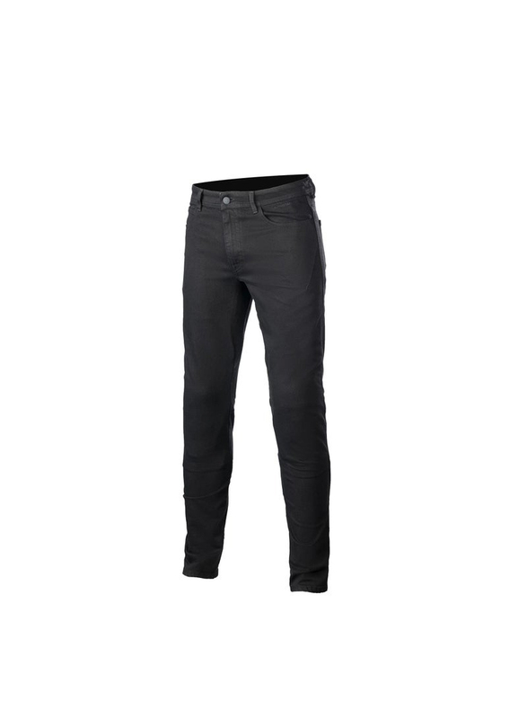 Alpinestars Argon Slim-Fit Denim Jeans for Men, 38/34, Black