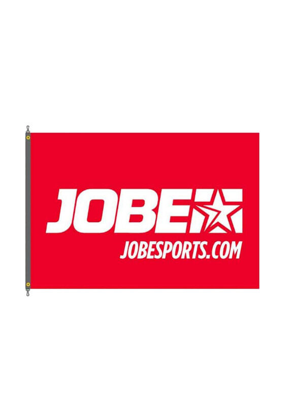 

Jobe Logo Flag, Red/White