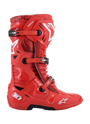 Alpinestars Tech 10 Boots, Size 9, Red, 2010020-30-9