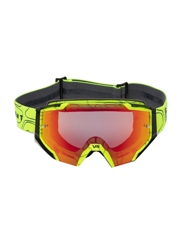 VR Equipment VR46 Racing Goggle Unisex, Fluo Yellow