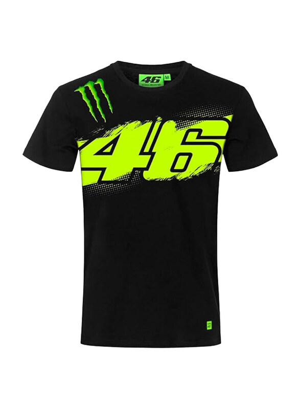 

Valentino Rossi VR 46 Monster T-Shirt for Men, S, Black