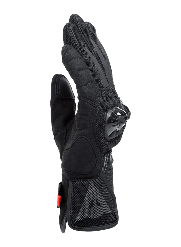 Dainese Mig 3 Air Tex Men's Short Motorcycle Gloves, XXXL, Black