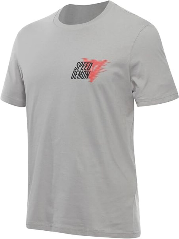 

Dainese Speed Demon Veloce T-Shirt for Men, S, Grey