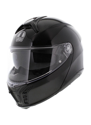 AGV Tourmodular Solid Helmet, X-Large, E2206, Black