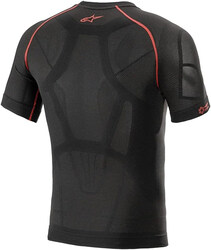 Alpinestars Ride Tech V2 Top Short Sleeve Summer, Medium, Black/Red