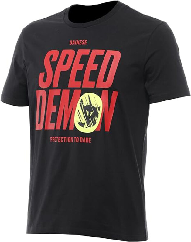 

Dainese Knee Down T-Shirt, S, Jet Black