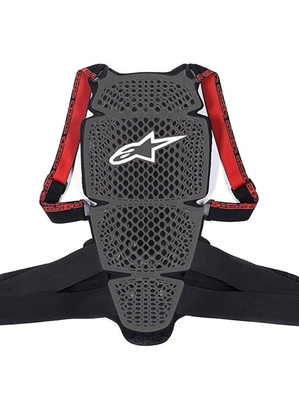 Alpinestars Nucleon KR-Cell Back Protector, Smoke Black/Red, M